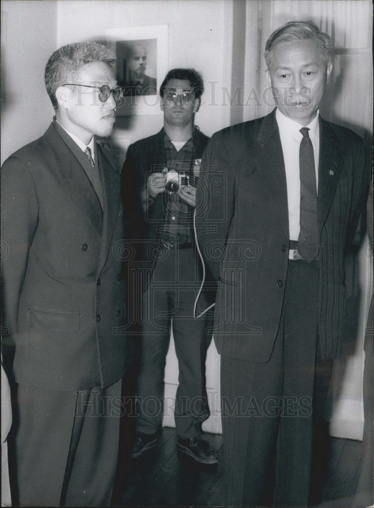 1965 Press Photo M.Le Duc Tho, head of the North Vietnam delegation - Historic Images