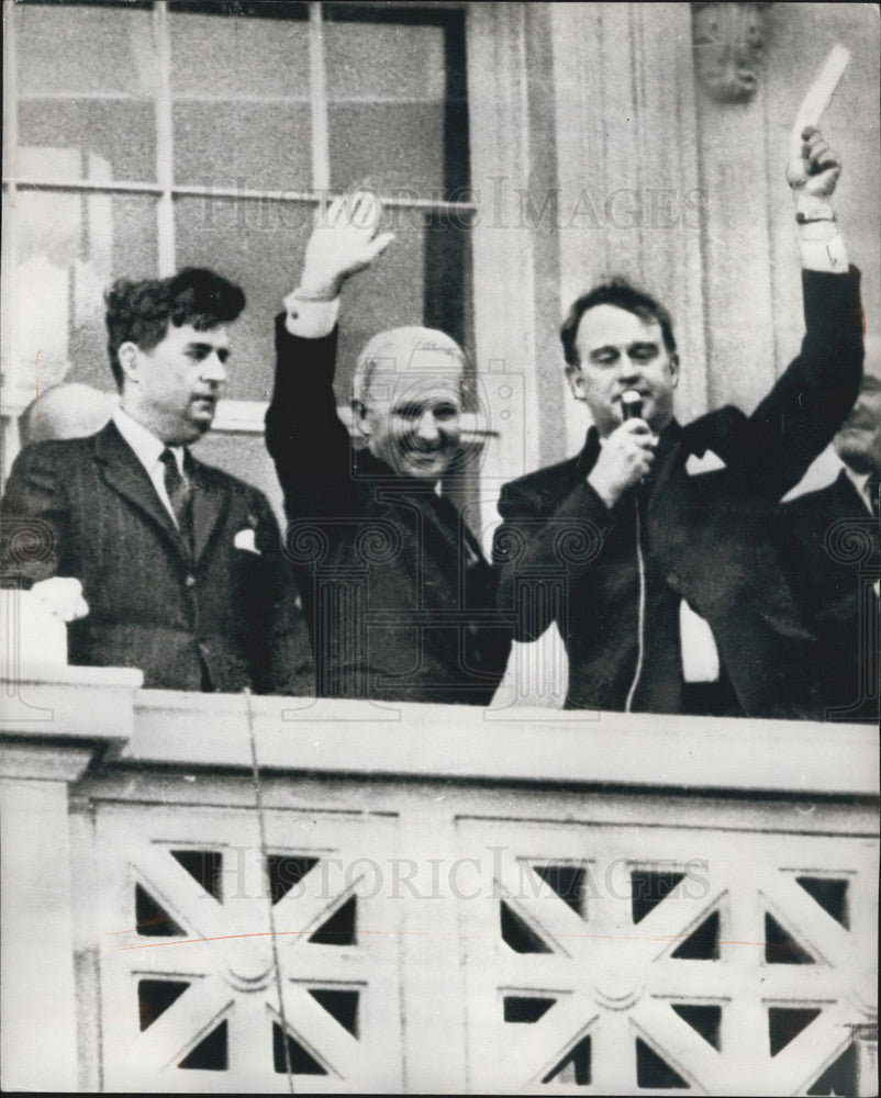 1972 Press Photo Ulster's Prime Minister, Mr. Faulkner & Mr. Craig - KSB11799-Historic Images