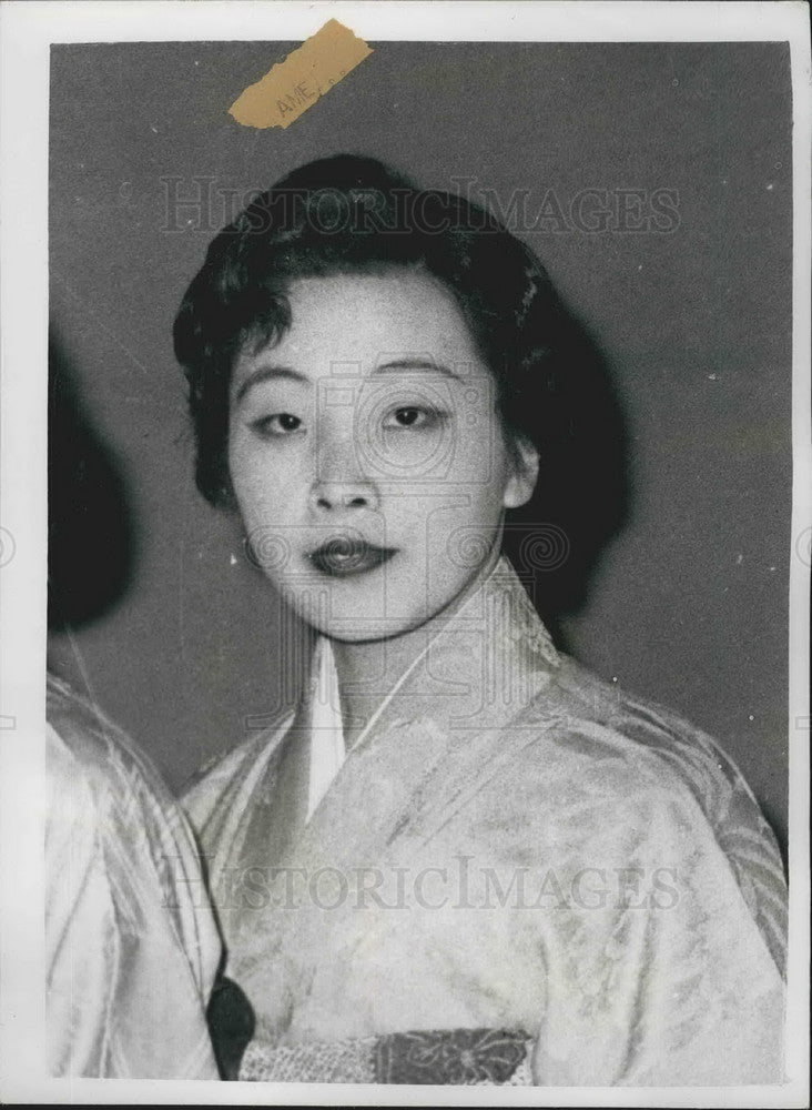 1959, Air StewardessTomoko Takegawa who was murdered - KSB11873 - Historic Images