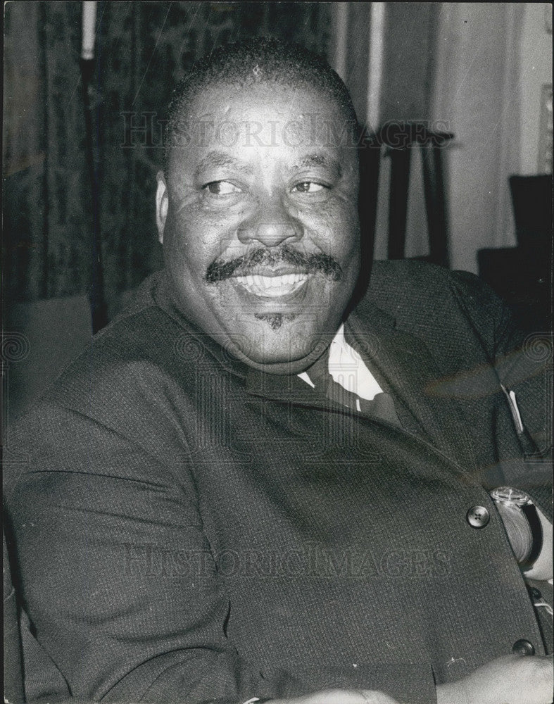 1970, Chief Leabua Jonathan of Lesotho - KSB11917 - Historic Images