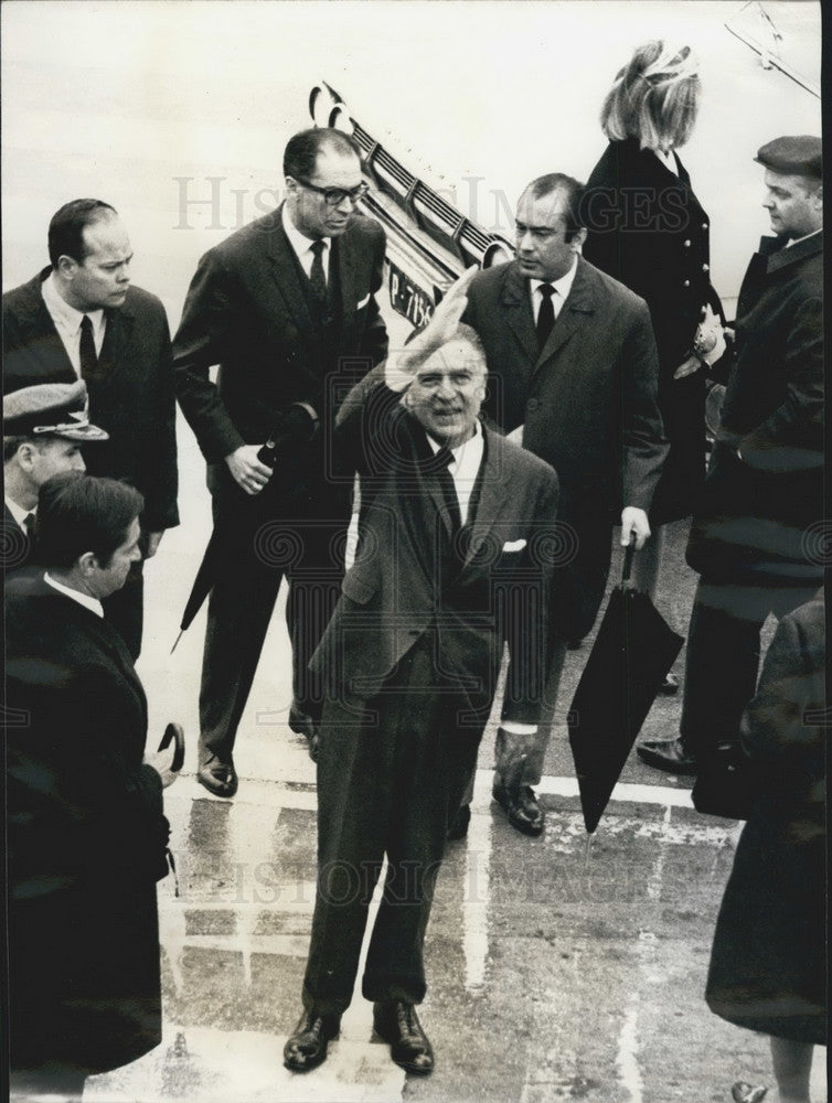 1968 ex-President Belaunde Therry of Peru - Historic Images