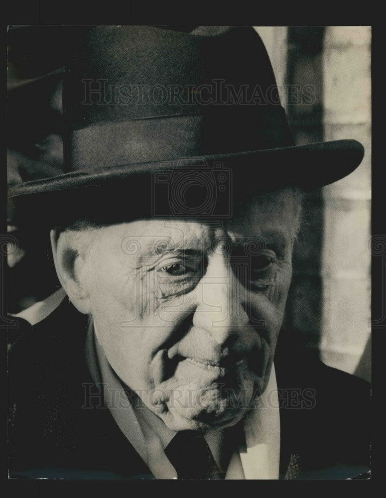 1965, Churchill&#39;s Personal Physician Friend Lord Moran After Visiting - Historic Images