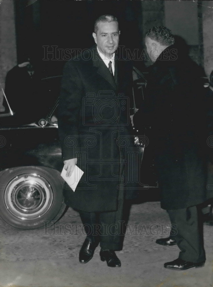 1964 Press Photo Ousted Prrmier Aldo Moro of Italy - KSB12233-Historic Images