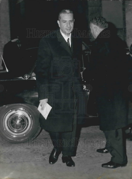 1964 Press Photo Ousted Prrmier Aldo Moro of Italy - KSB12233-Historic Images