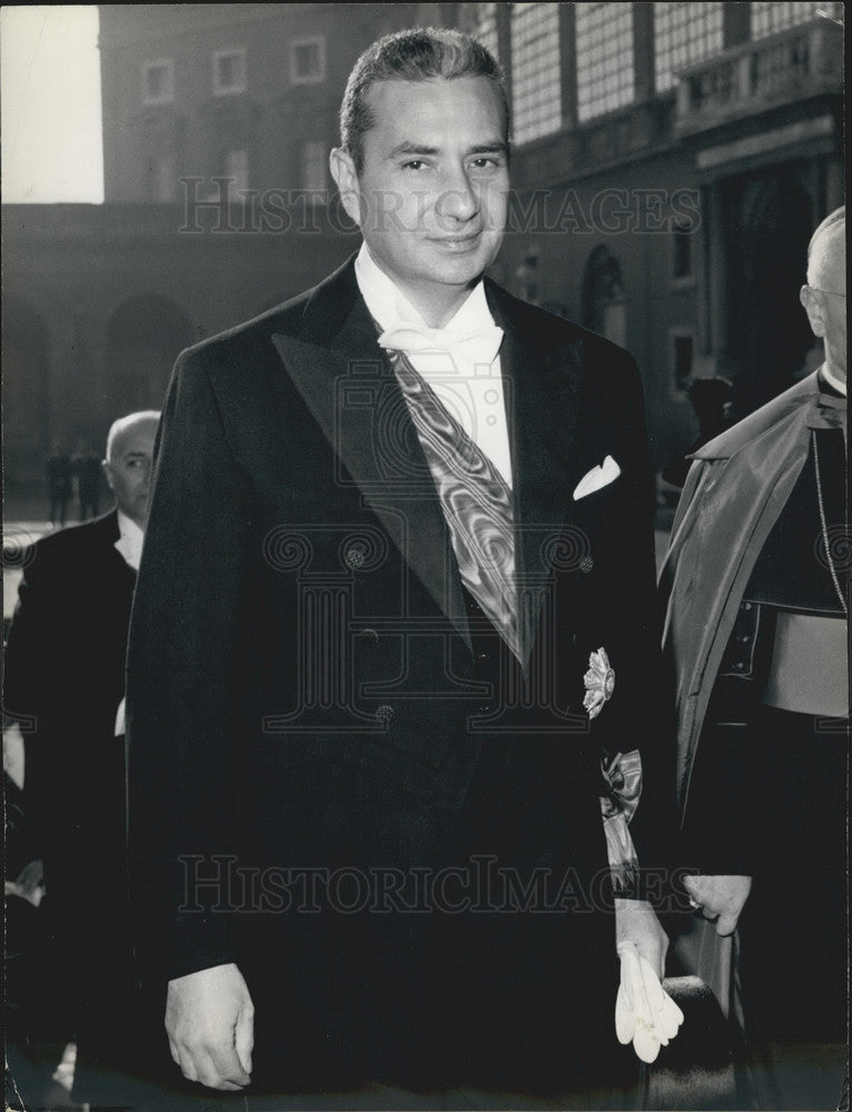 1964 Press Photo Italian Premier , Aldo Moro - KSB12235 - Historic Images