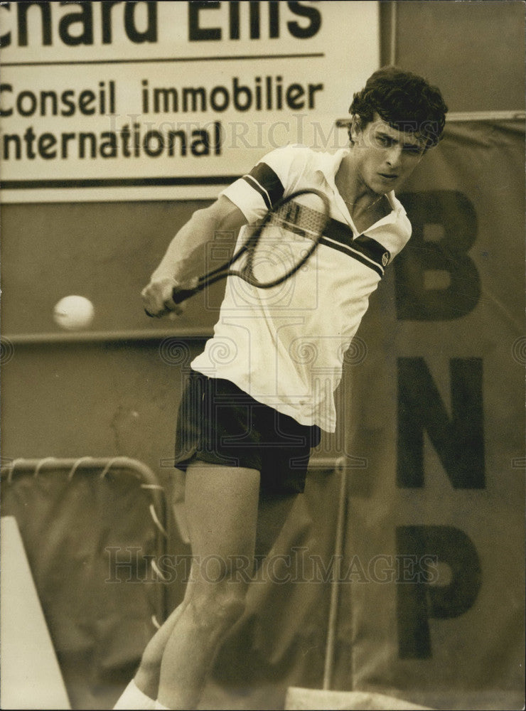 Press Photo Buster Mottram at tennis - KSB12457 - Historic Images