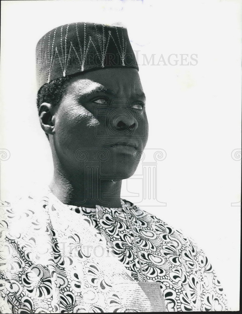 1960 Press Photo Colonel Mathieu Kerekou President Dahomey - KSB12577 - Historic Images