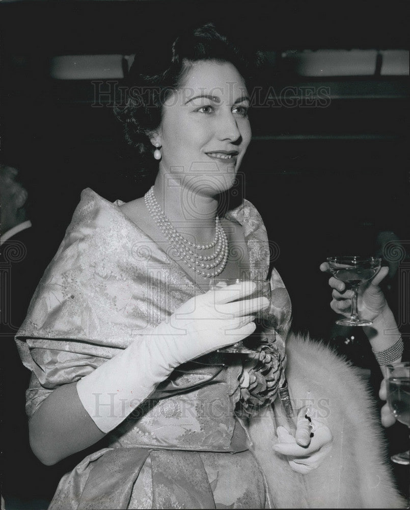 1960 Lady Kilmarnock Attends Premiere Moment Danger London - Historic Images