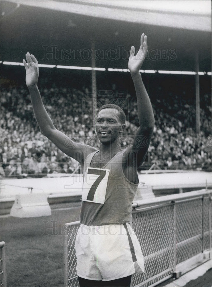 1965 Press Photo Keino From Kenya, Morley Mile - KSB12933 - Historic Images