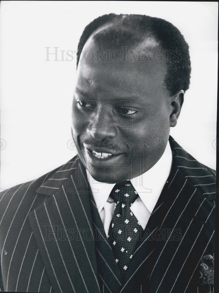 Press Photo J.G. Kereini Permanent Secretary Head Civil Service Republic Kenya - Historic Images