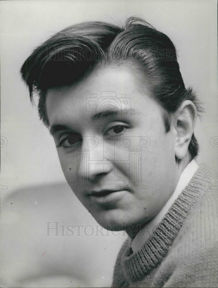 1965 Pop Singer Bobby Solo Portrait International Song Festival - Historic Images