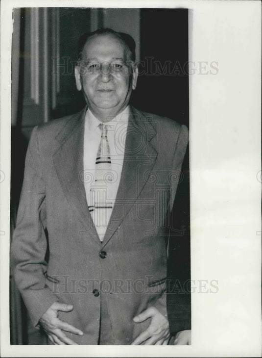 1958 Lebanese Premier Sami Solh - Historic Images