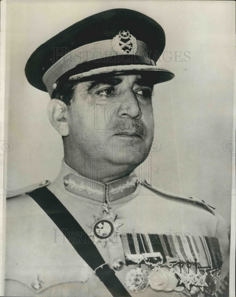 Press Photo  President of Pakistan ,Lt.General Yahya Khan - Historic Images