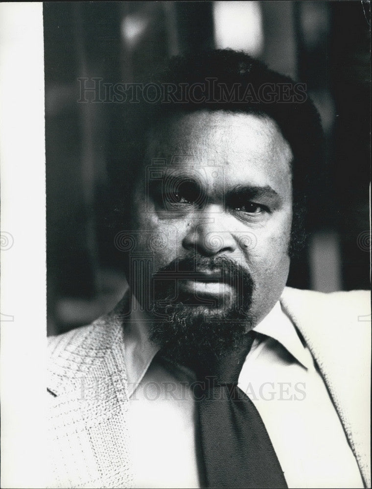 1976 Press Photo PNG. Papua - New Guinea.,Michael Somare - Historic Images