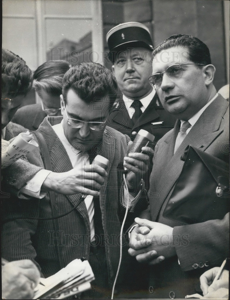 1958, M. Jacques Soustelle & De Gaulle - KSB13313 - Historic Images