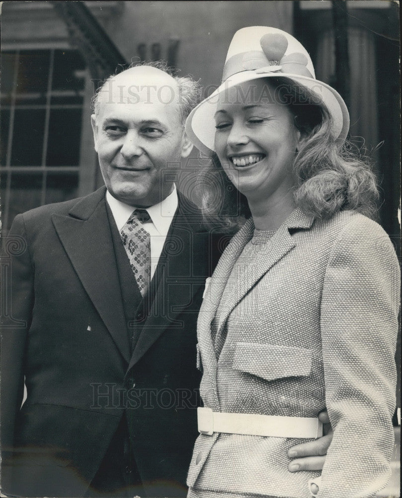 1972, Conductor Sir George Solti and his wife - KSB13347 - Historic Images