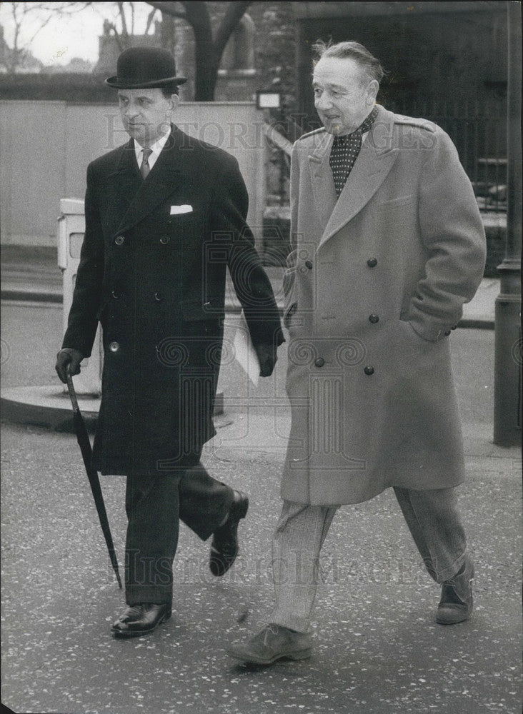 Lord Southampton, With A Solicitor, Goes To Relinquish Title - Historic Images