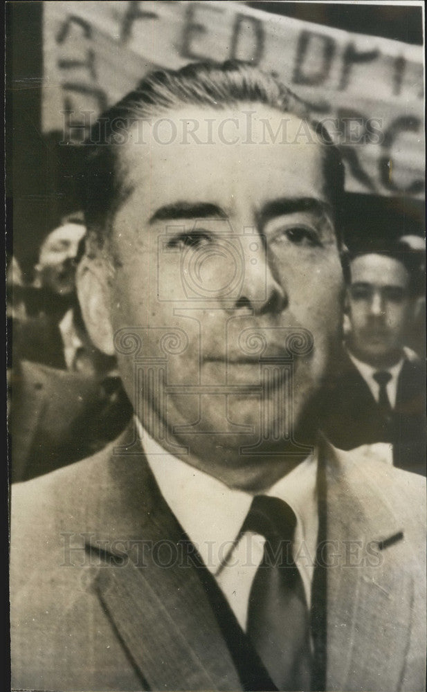 1970 Press Photo Minister Bolivian Cabinet General David Lapurnte Soto Defense - Historic Images