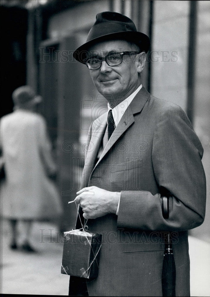 1972 Dr. Karl Schiller, the West German Minister of Economics - Historic Images