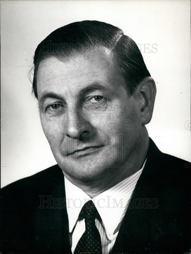 Press Photo Ludvig Von Moos, Swiss Minister Of Justice To Be Vice President - Historic Images