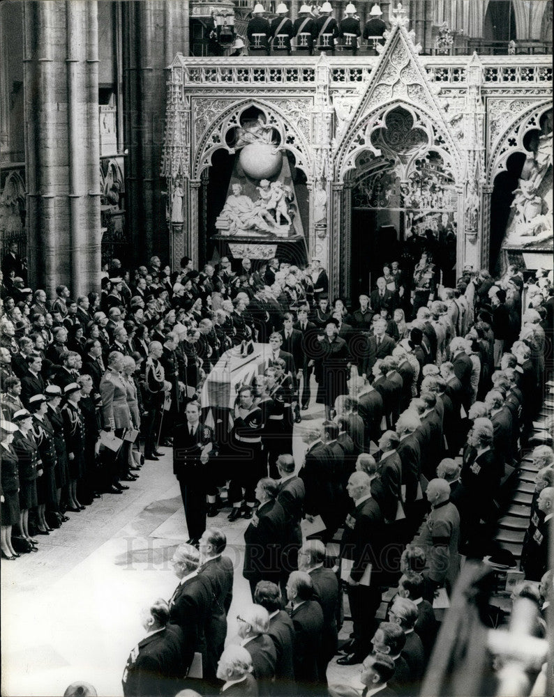 1979 Crowds for funeral of Earl Mountbatten - Historic Images