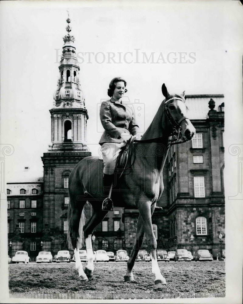 Press Photo Princess Benedikte in Copenhagen - KSB14143-Historic Images