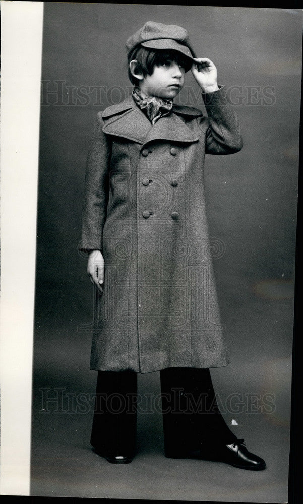 1970 Press Photo Rocking Horse ltd,children's fashion show - KSB14539 - Historic Images