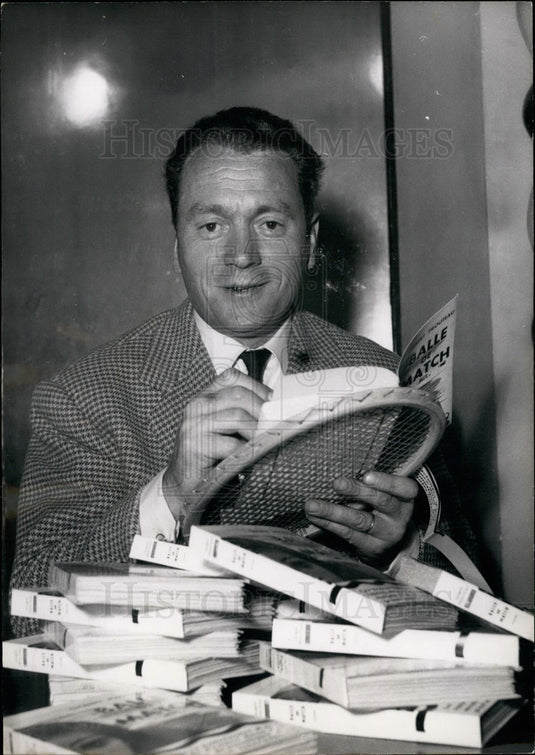 1954, rench Author,Gilbert Prouteau,"The Match Ball". - KSB14739 - Historic Images