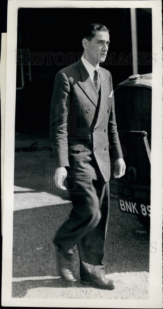 1953 Press Photo Wife of Antobel Donatz Ribeiro Da Silva on trial for attempted-Historic Images