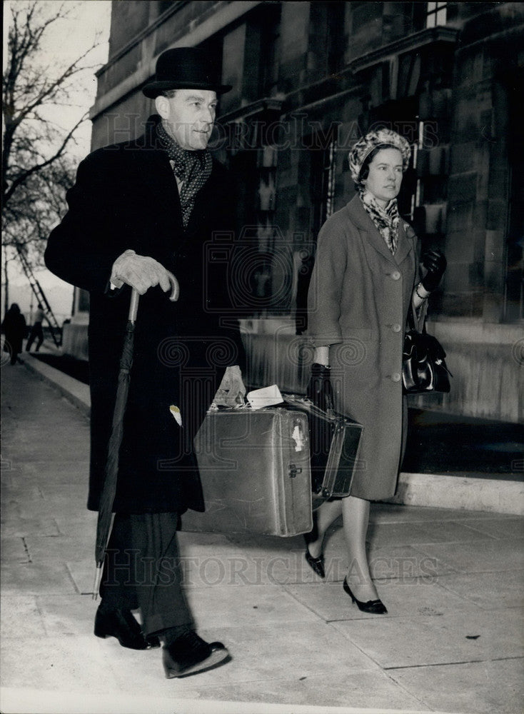 1963 Radcliffe Tribunal  witnesses - Historic Images