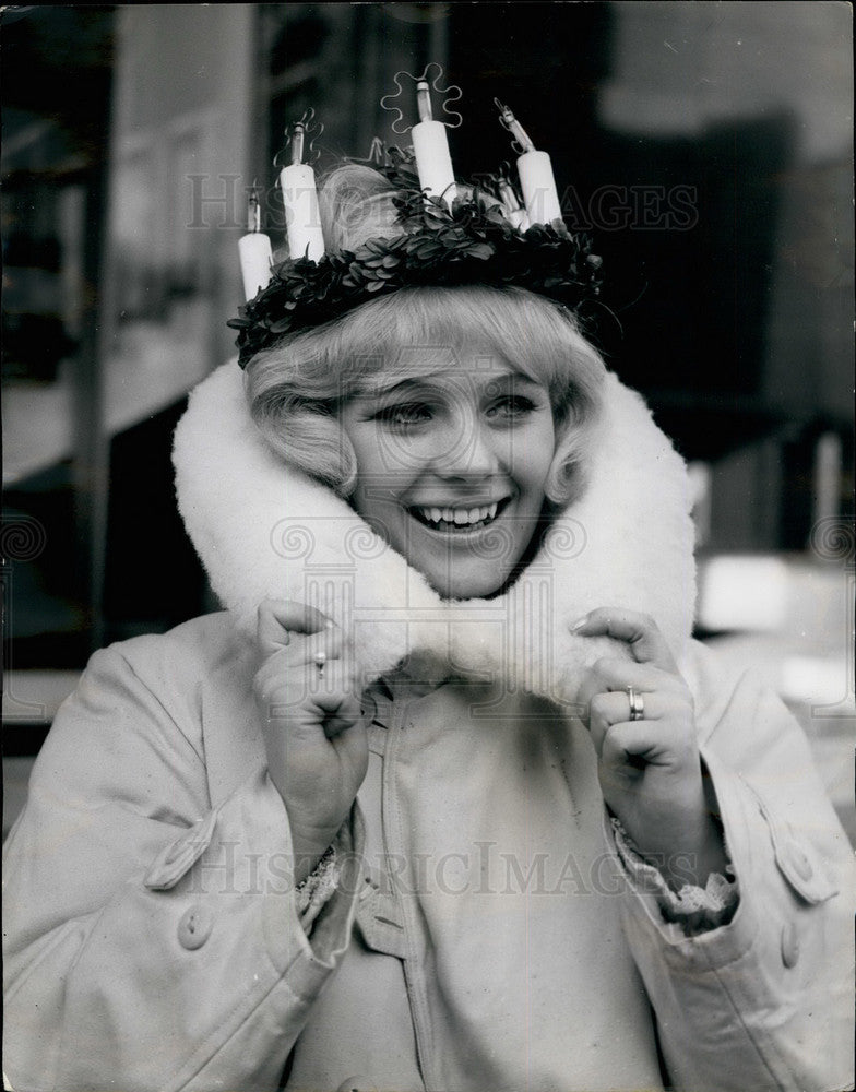 1967 Press Photo Miss Ulla Westberg ''Queen of Light'' - KSB15745-Historic Images