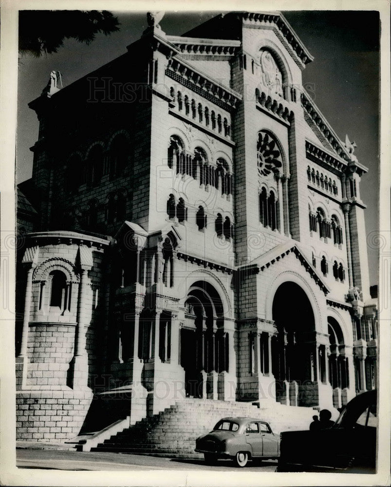 1956, Monaco Cathedral Wedding Prince Ranier Grace Kelley - KSB17159 - Historic Images