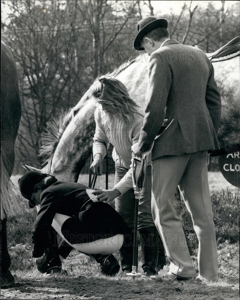 1972 Press Photo Crookham horse trials at Aldershot.,Princess Anne - KSB17219-Historic Images