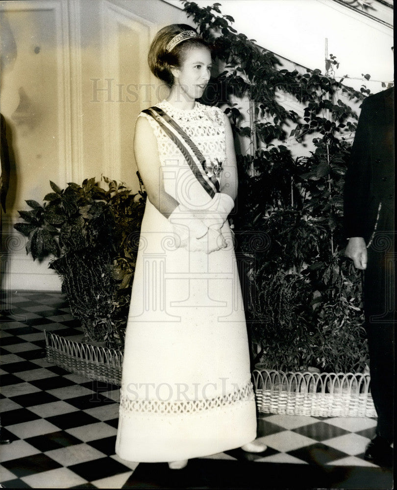 1969, Princess Anne Banquet British Embassy Vienna - KSB17297 - Historic Images