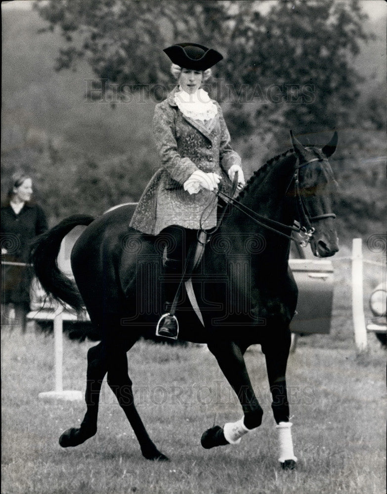 1968 Dressed in Georgian style is Princess Anne - Historic Images