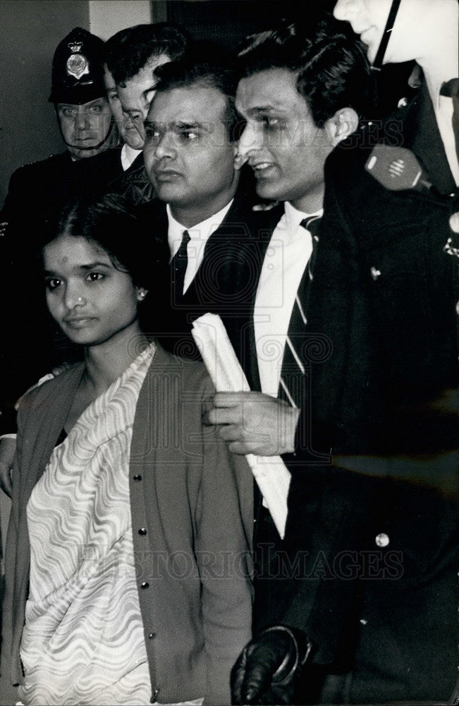 1970 Press Photo Ranjan Vaid, Heathrow Airport - KSB17471-Historic Images