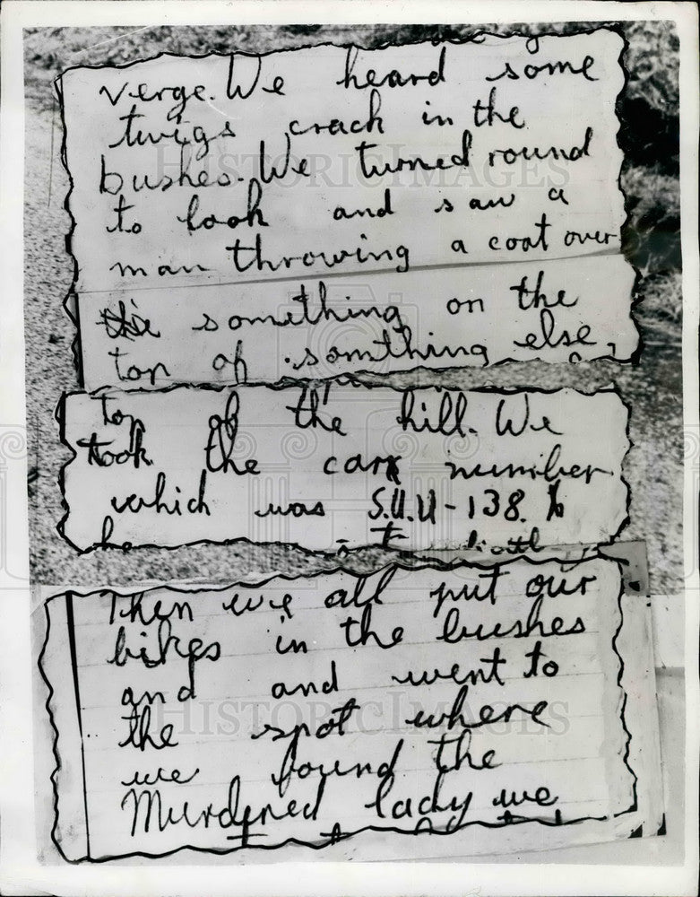 1950, Alan Clarke Diary Extracts - KSB17543 - Historic Images