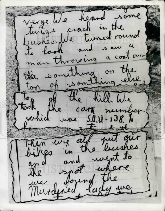 1950, Alan Clarke Diary Extracts - KSB17543 - Historic Images
