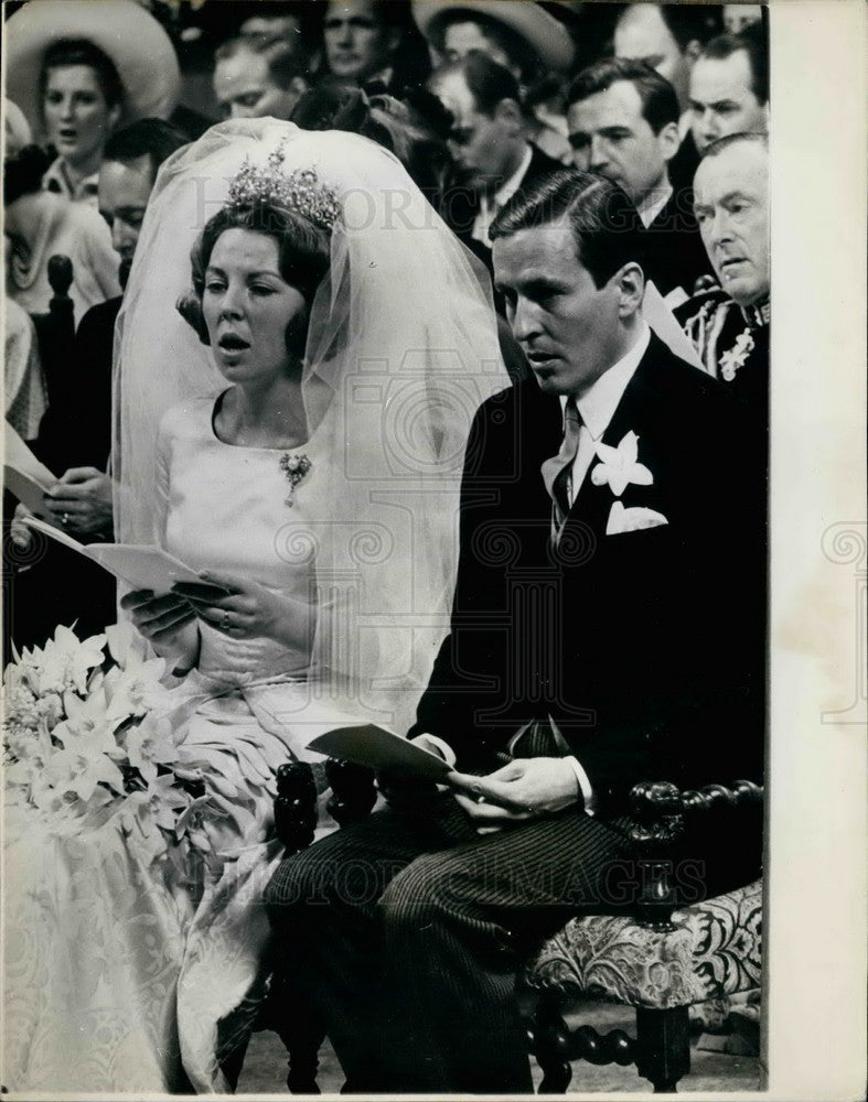 Press Photo Crown Princess Beatrix of the Netherlands marries Claus Von Amsberg-Historic Images