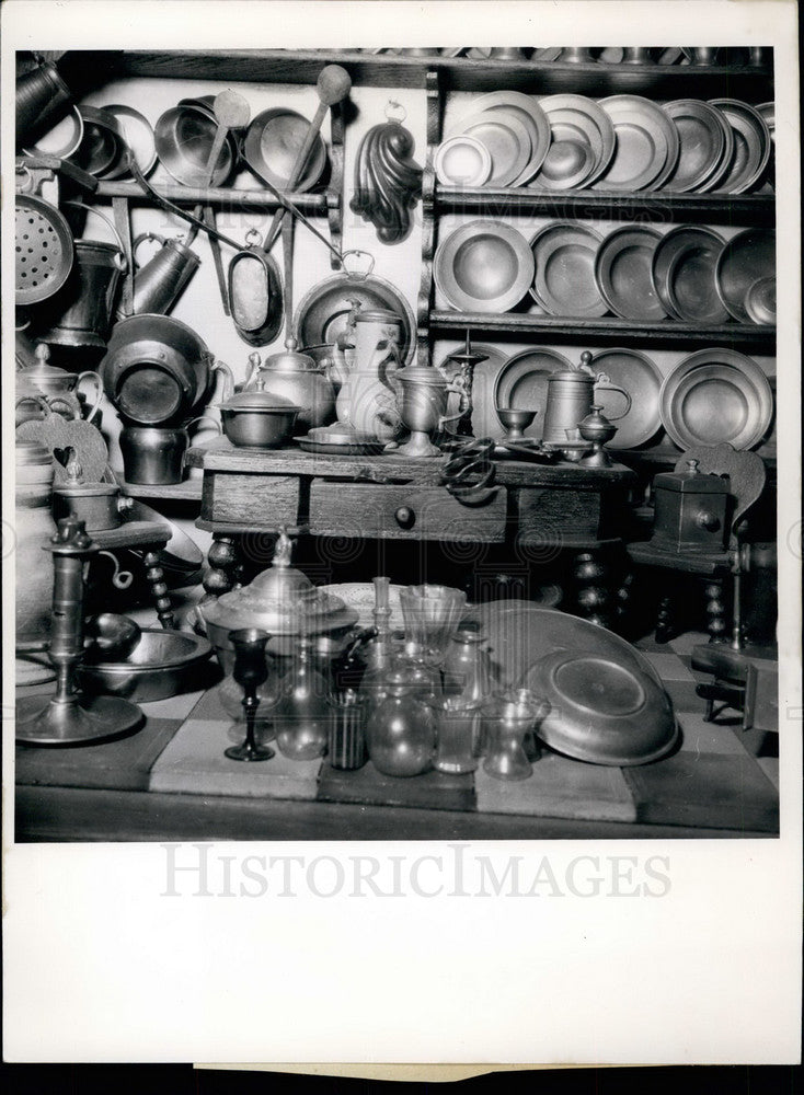 1953 Press Photo Nuremberg Toy fair tiny kitchen - KSB17983 - Historic Images