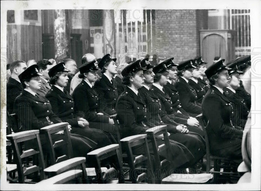 1956 Press Photo Requiem Mass at Westminster Catherdral for Police - KSB18227 - Historic Images