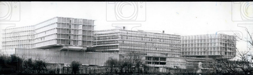 Press Photo Modern Clinical Hospital Europe University West Berlin Germany-Historic Images