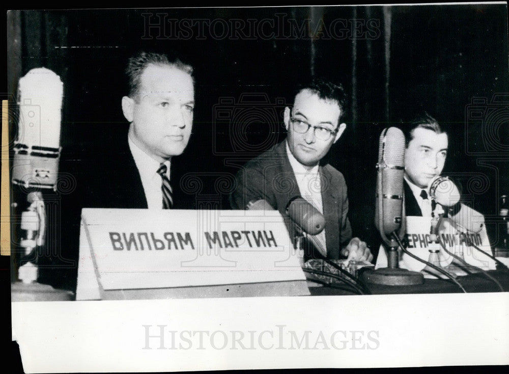 1960 William H. Martin & Bernon S. Mitchel ,ex Secret Service - Historic Images