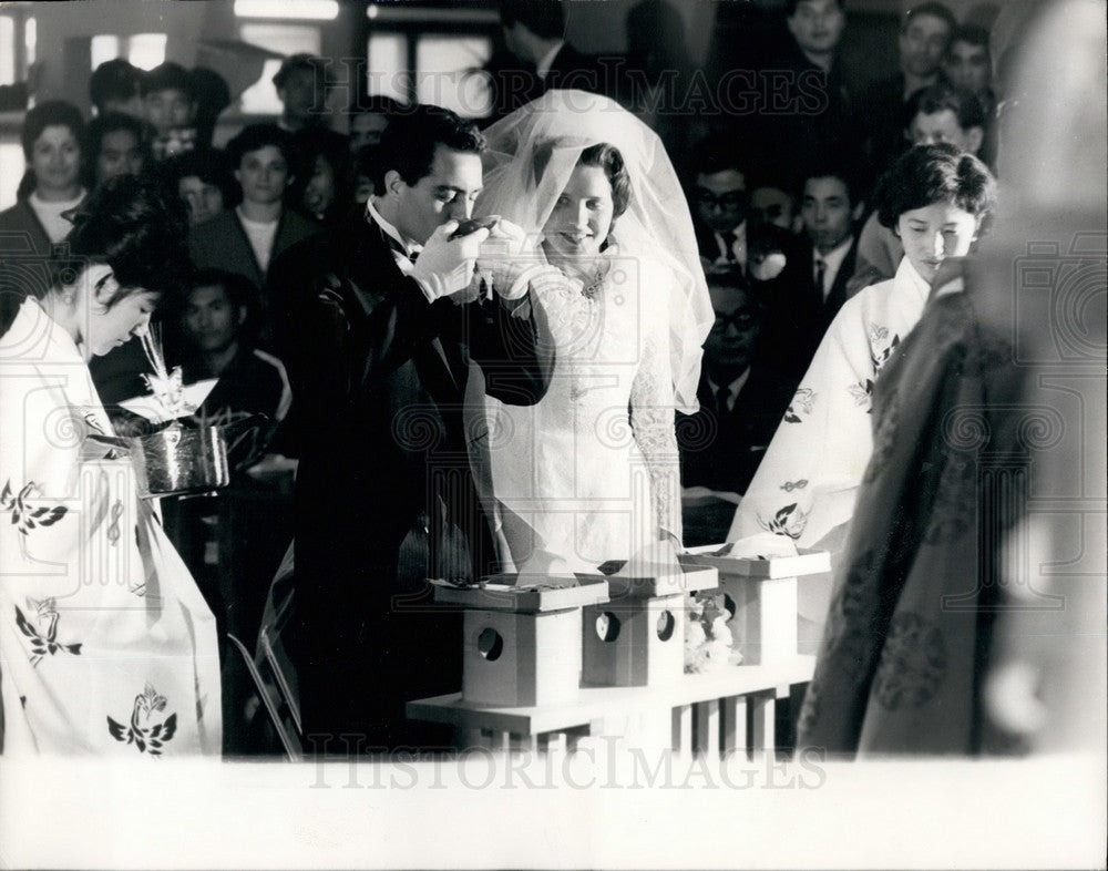 1964, Nikolai Prodanov and Diana Jorgova, Bulgarian athletes wed - Historic Images