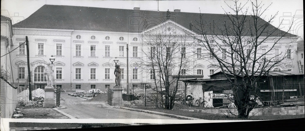 Exterior Large White Building  - Historic Images