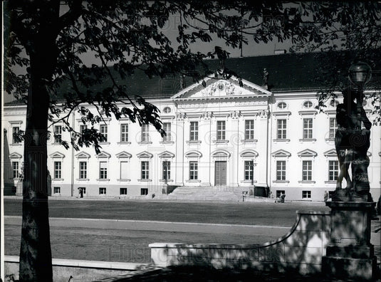 1959, Castle Bellevue is the future official residence of President - Historic Images
