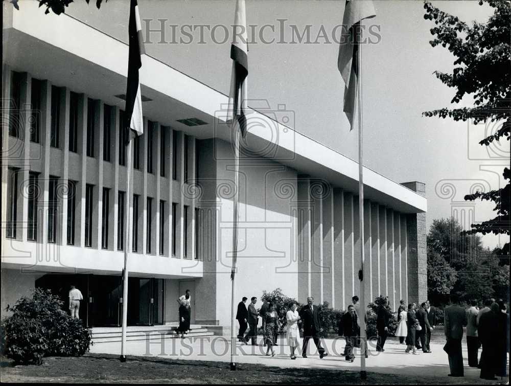 Press Photo Freie Universität Berlin - Auditorium Maximum - Historic Images