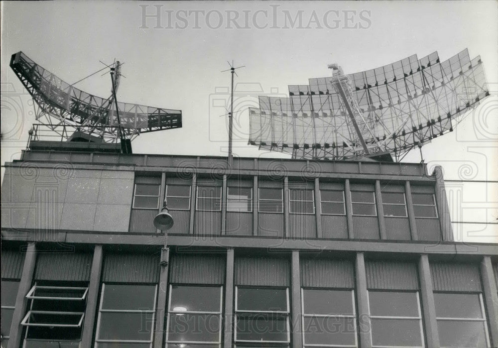 1960, New Radar Orly Airfield Most Powerful Europe - KSB19067 - Historic Images