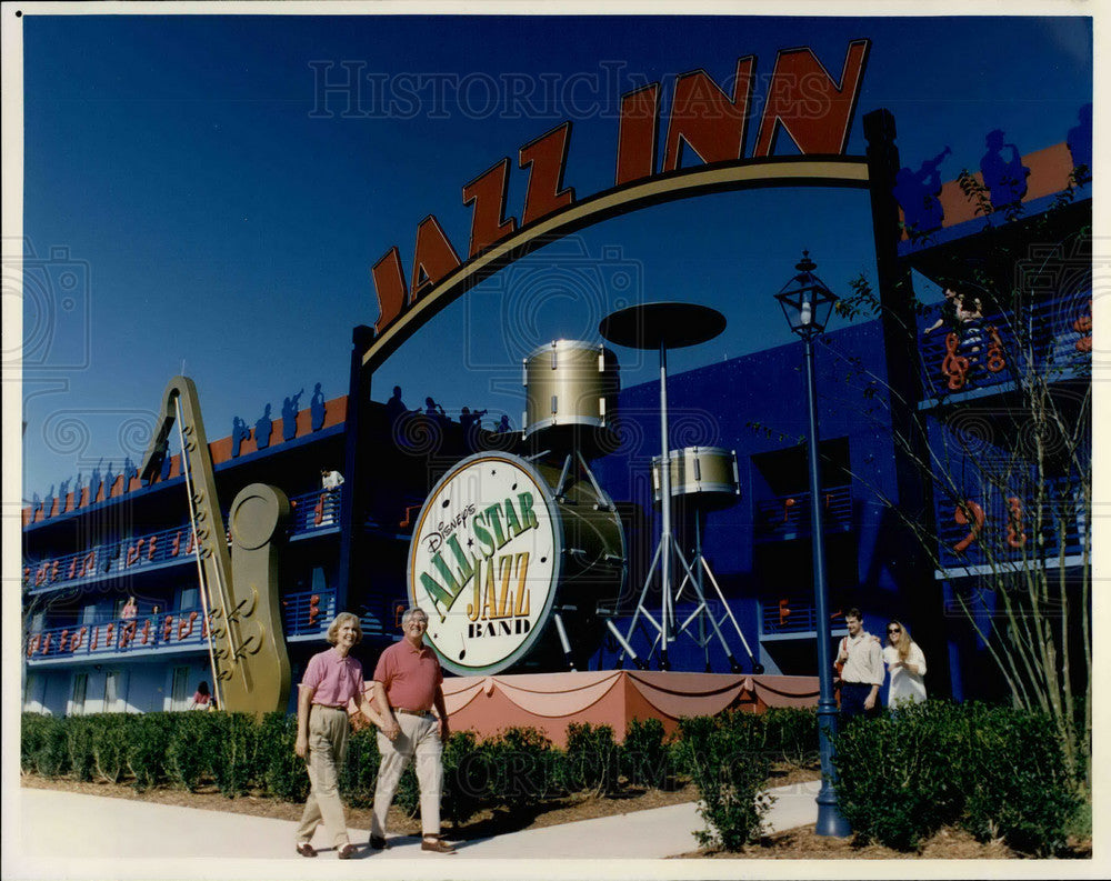 Press Photo Disney&#39;s All-Star Music Resort - Historic Images