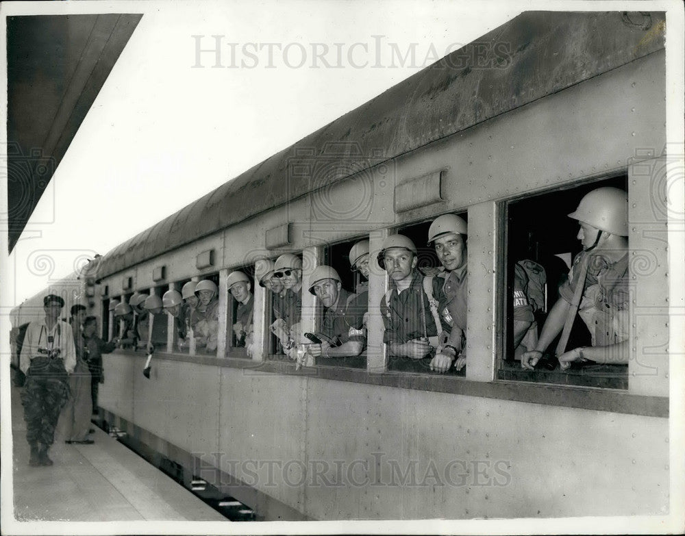 1956, Danish U.N. Troops in Port Said - KSB19273 - Historic Images